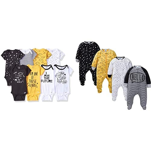 Baby Boy Star Onesies & Sleepwear Set
