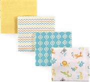 Luvable Friends 5 Count Flannel Receiving Blankets