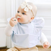 Waterproof Ruffle Smock Bib