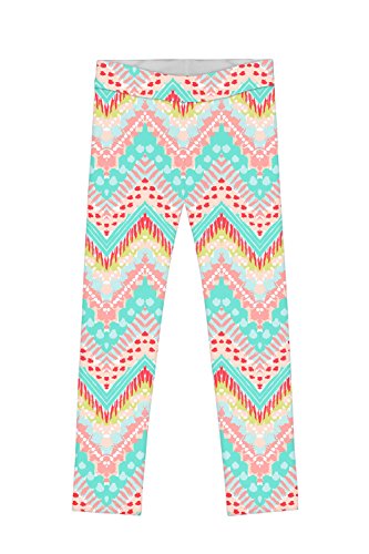 Girls Floral Print Leggings
