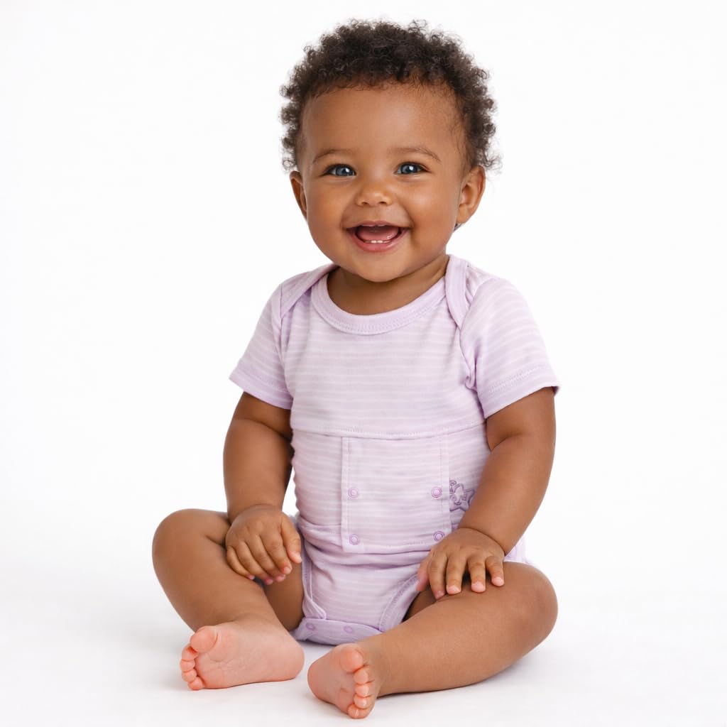 Adaptive G-Tube Baby Onesie
