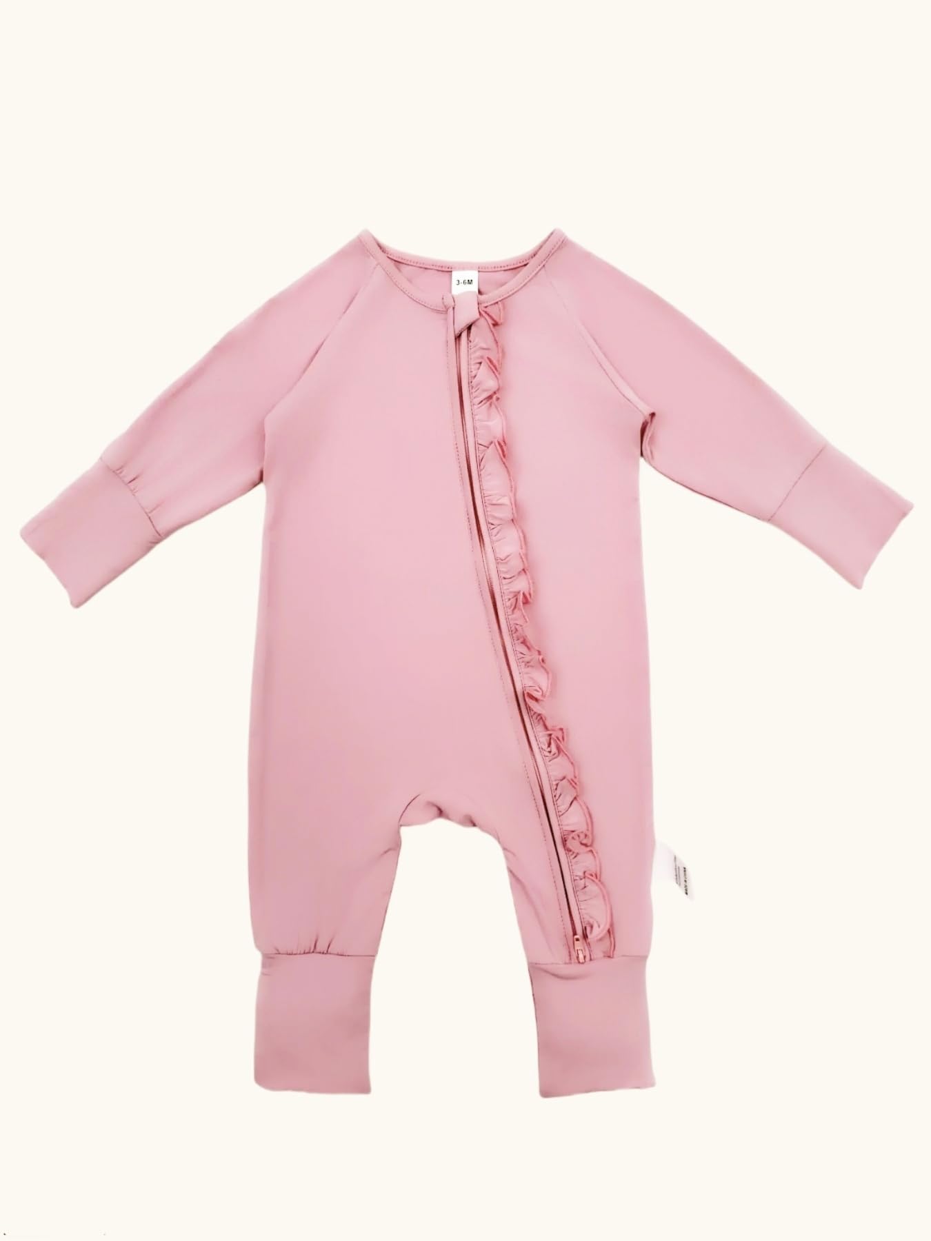 Bamboo Baby Girl Footie Romper