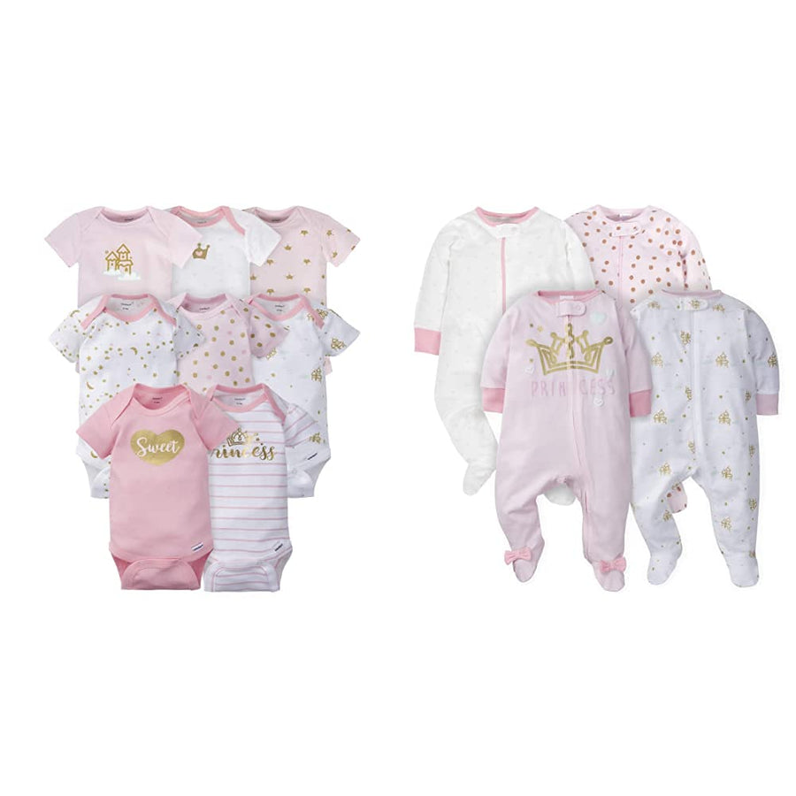 Baby Girl Onesies & Sleepwear Set