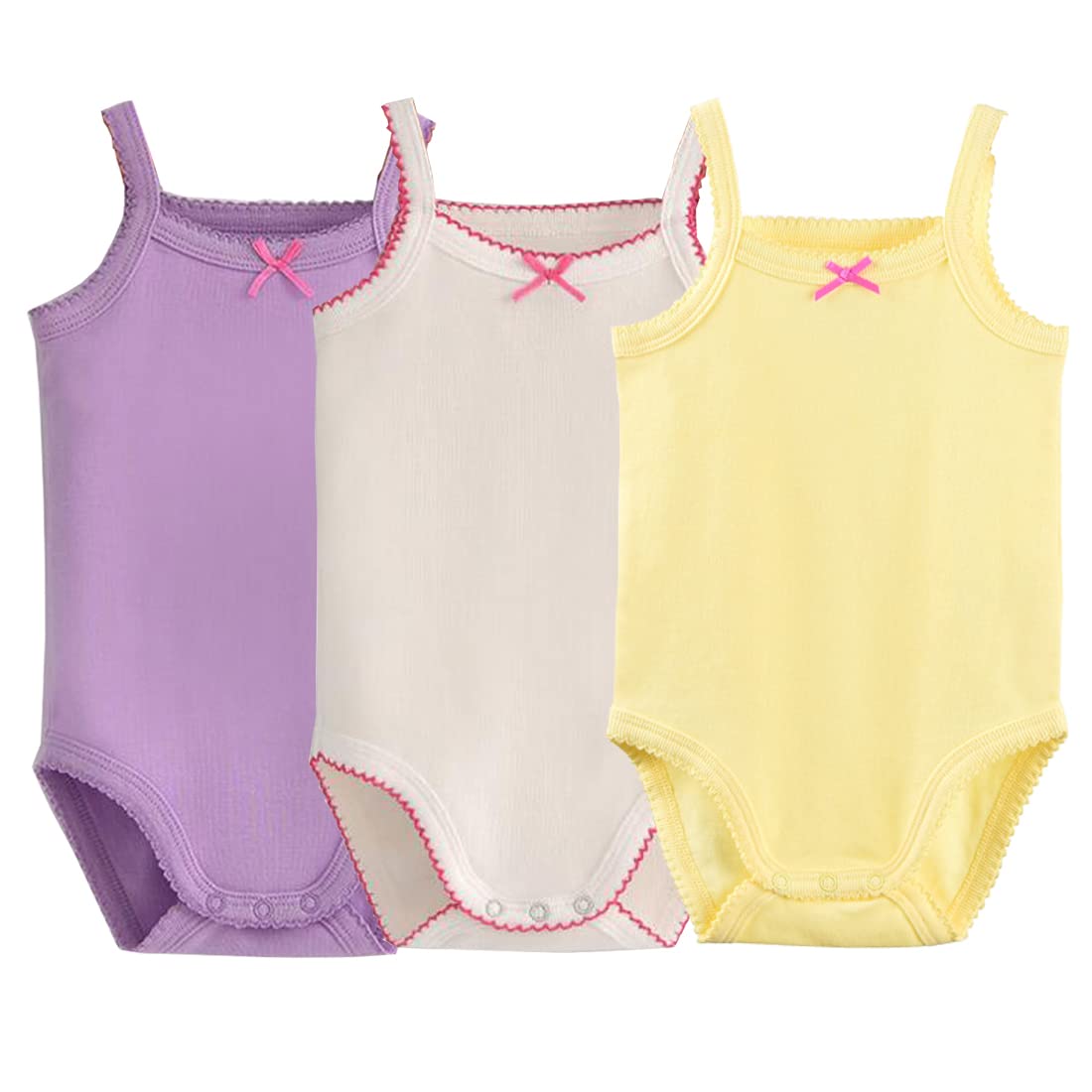 Baby Girl Tank Bodysuit Set