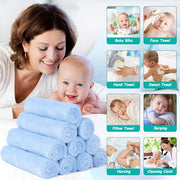 Baby Washcloth & Burp Cloth Set