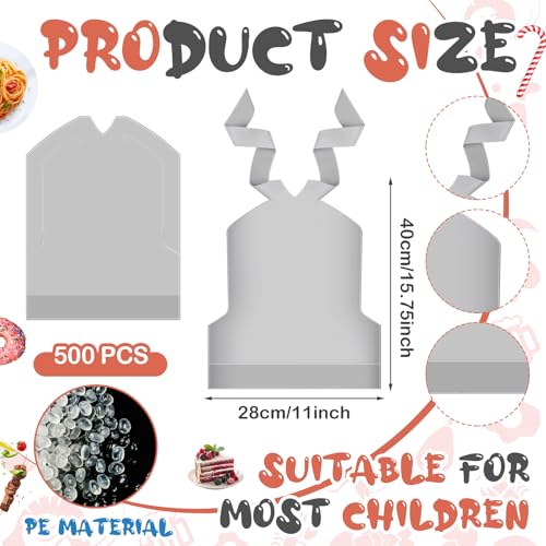 Disposable Toddler Bibs
