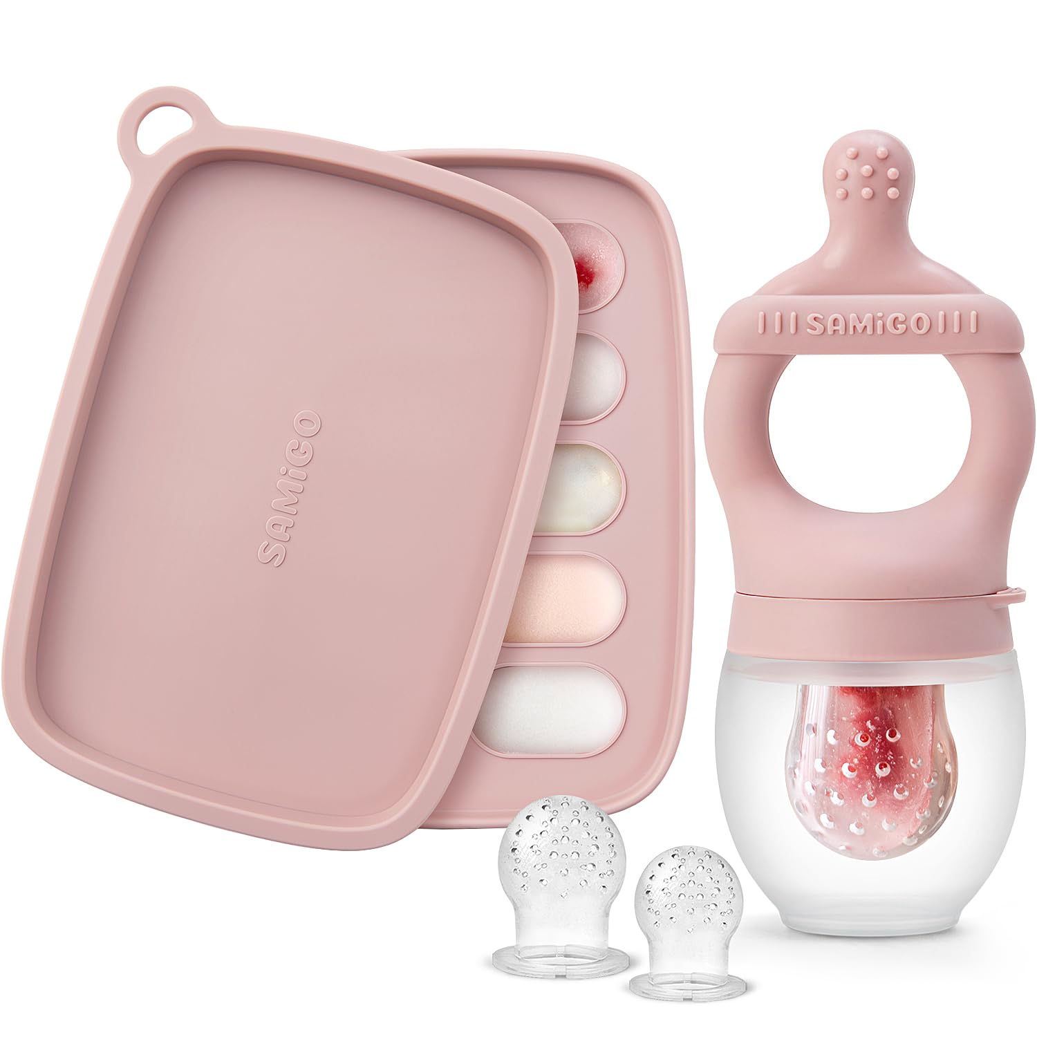 Baby Fruit Feeder & Teether Set
