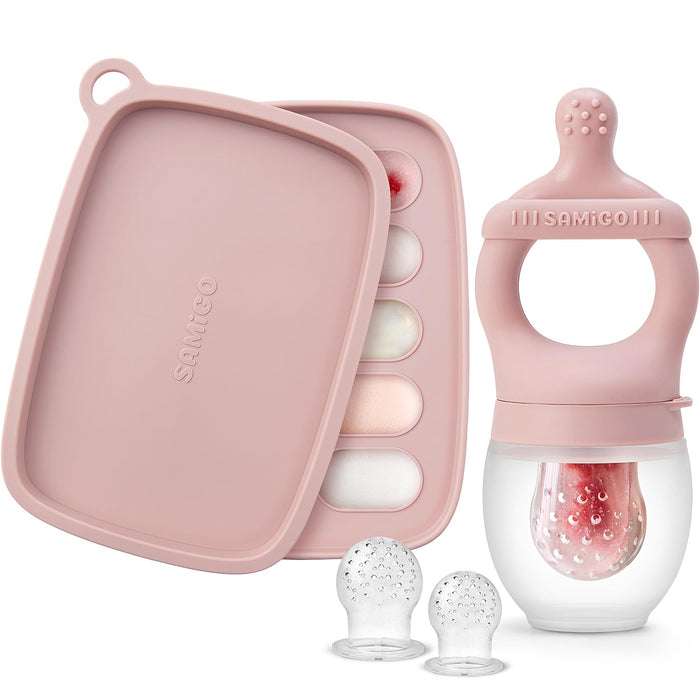 Baby Fruit Feeder & Teether Set