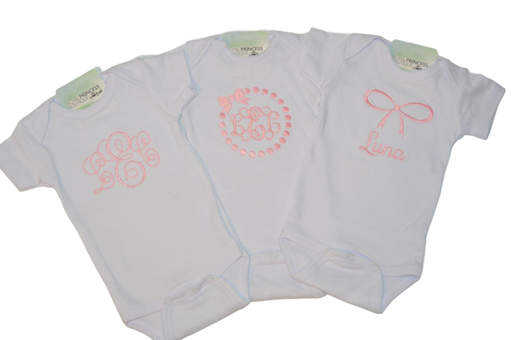 Baby Girl Pearl Bow Gift Set