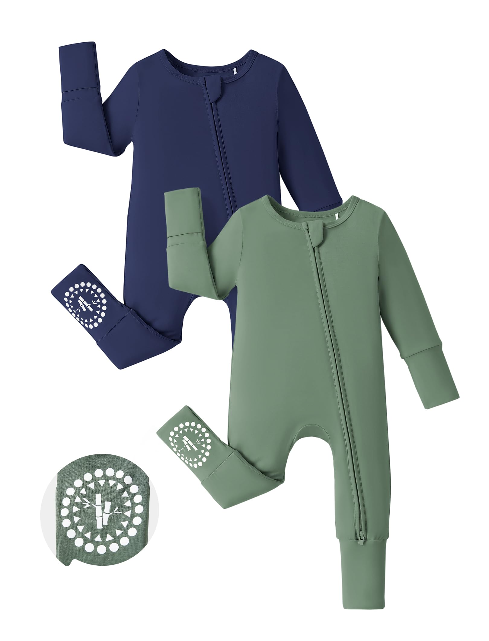 Bamboo Baby Footie Romper
