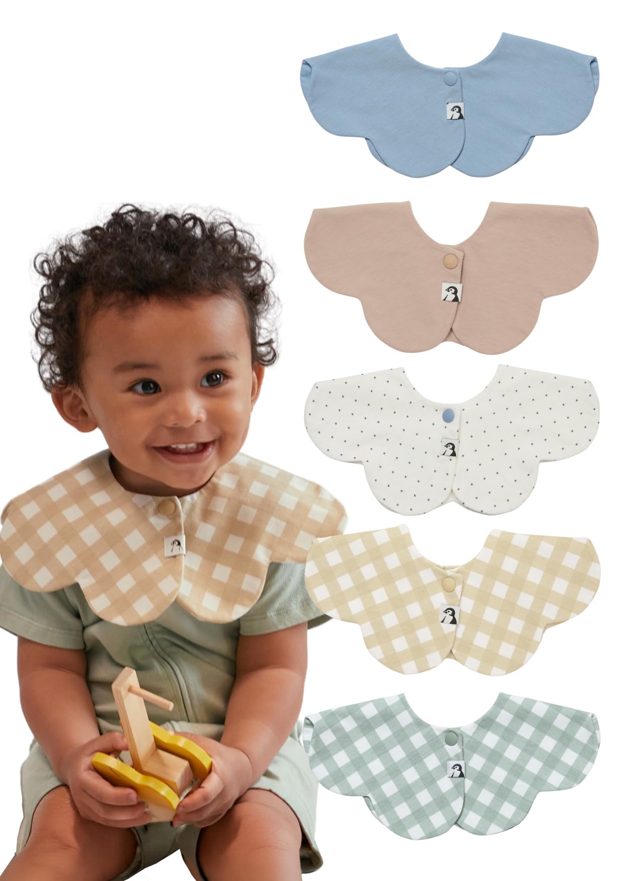 360° Baby Bib Set