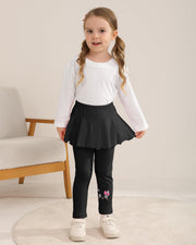 Girls Skirt Leggings Set