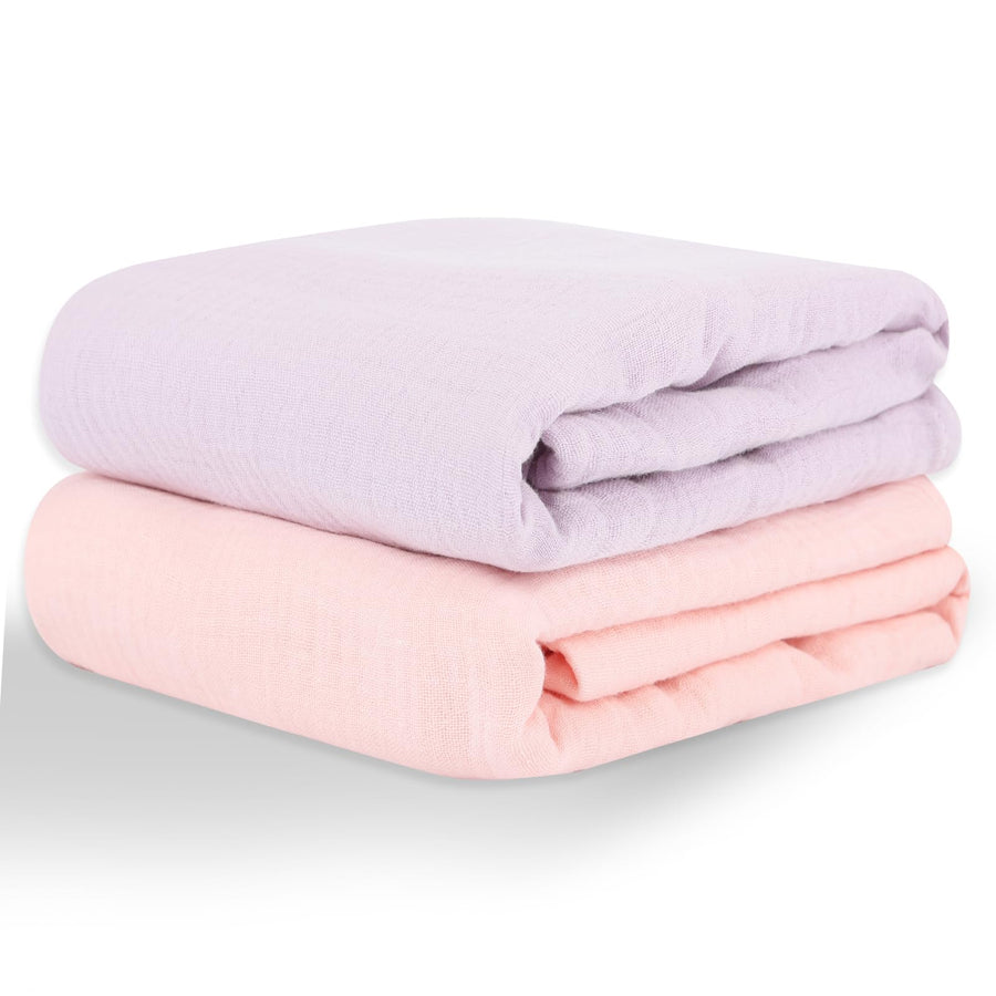 Cotton Muslin Swaddle Blanket Set