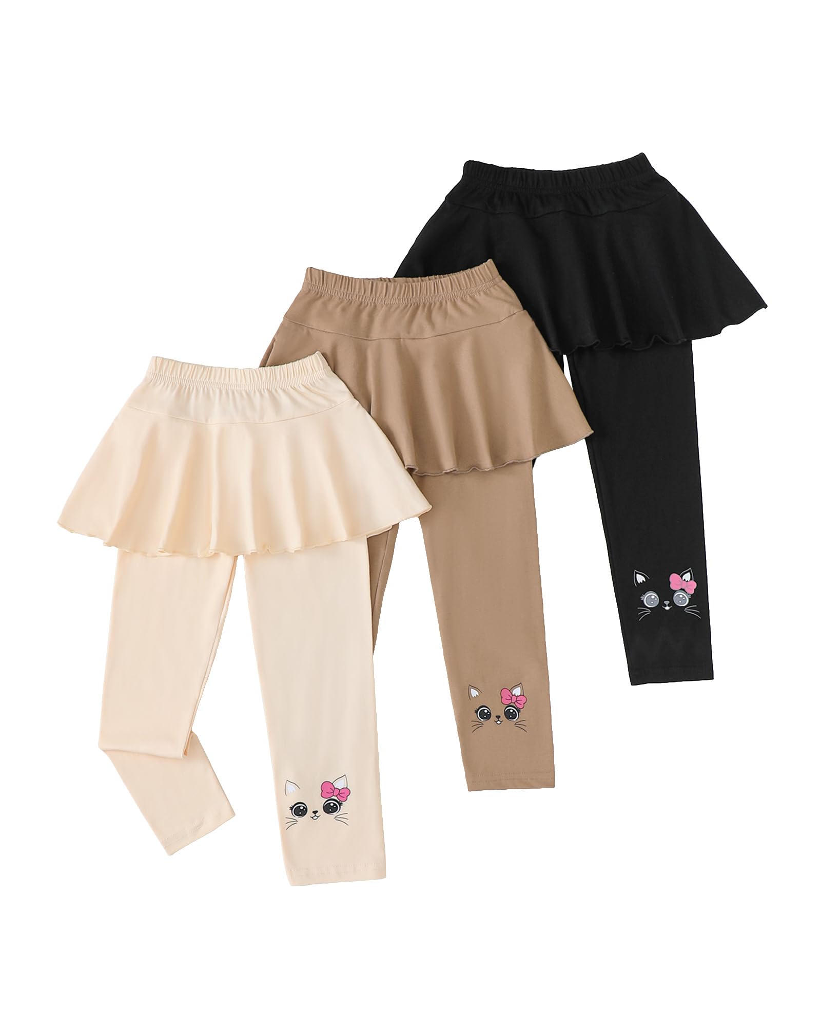 Girls Skirt Leggings Set