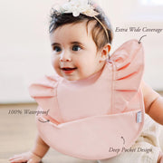 Waterproof Ruffle Smock Bib