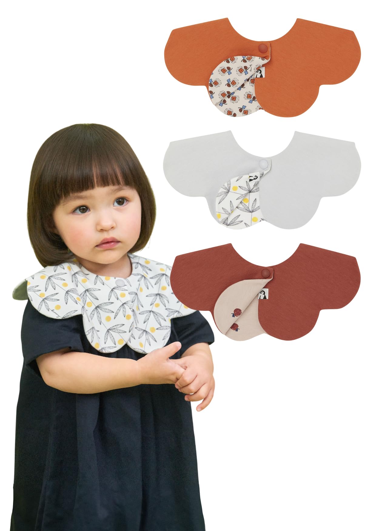 360° Baby Bib Set