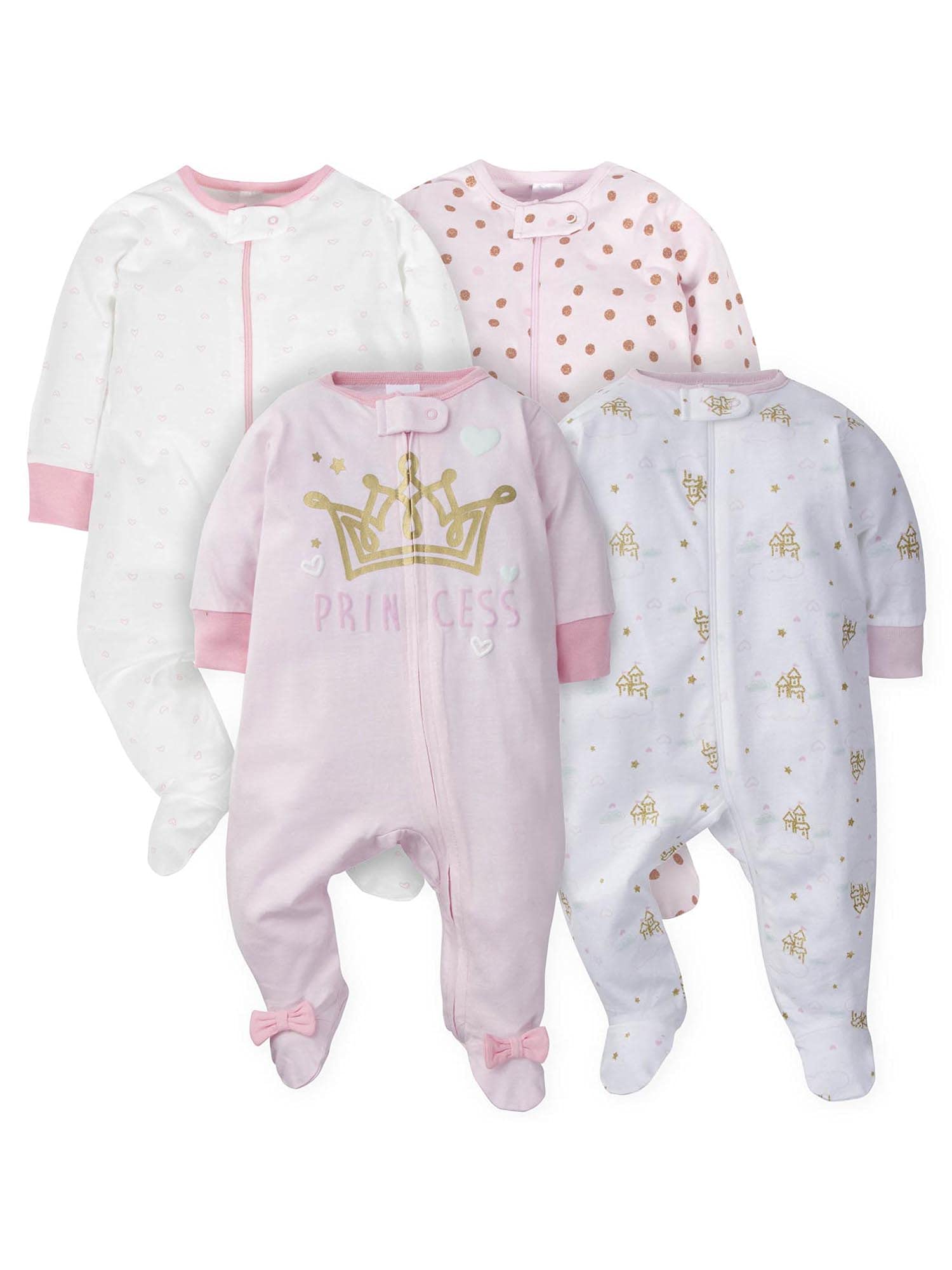 Baby Girl Onesies & Sleepwear Set