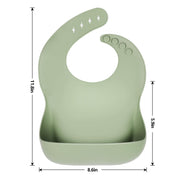 Silicone Baby Bib Set