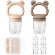 Silicone Baby Fruit Feeder Set