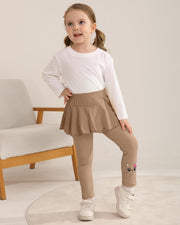 Girls Skirt Leggings Set