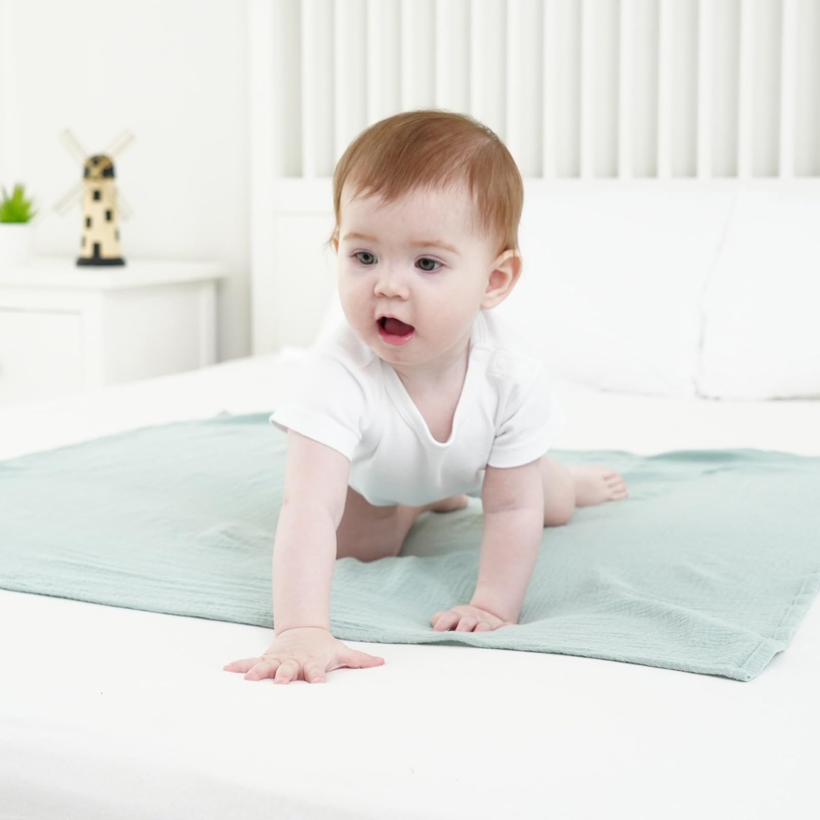 Cotton Muslin Swaddle Blanket Set