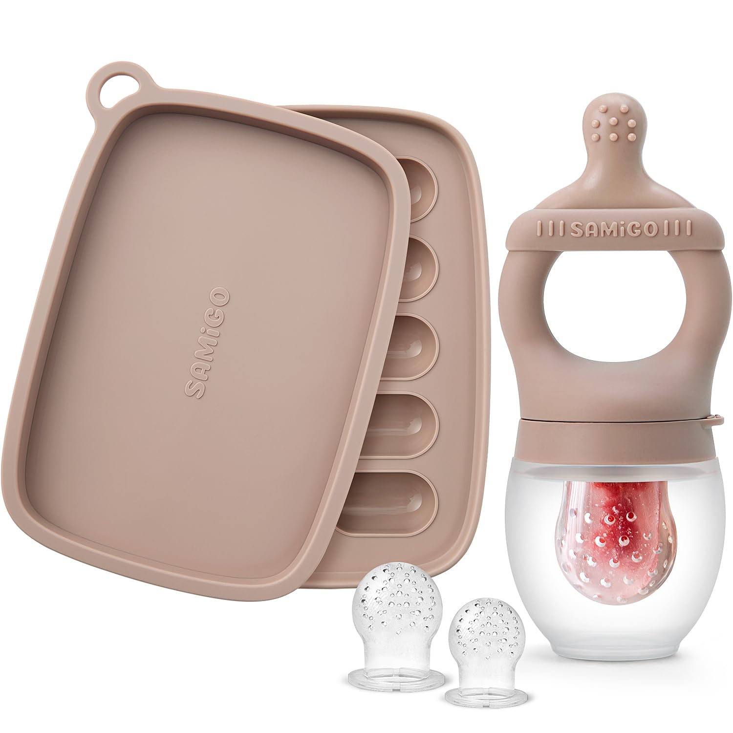 Baby Fruit Feeder & Teether Set
