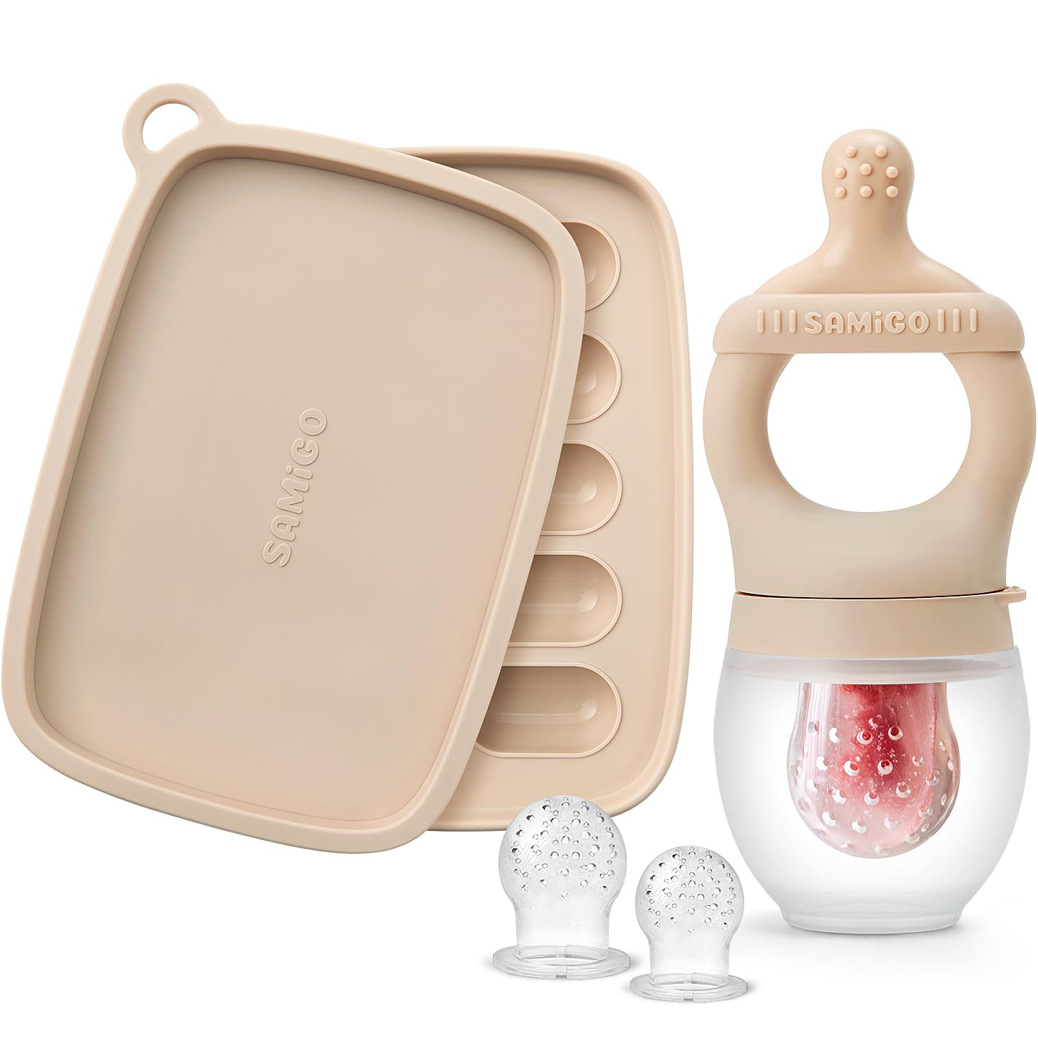 Baby Fruit Feeder & Teether Set