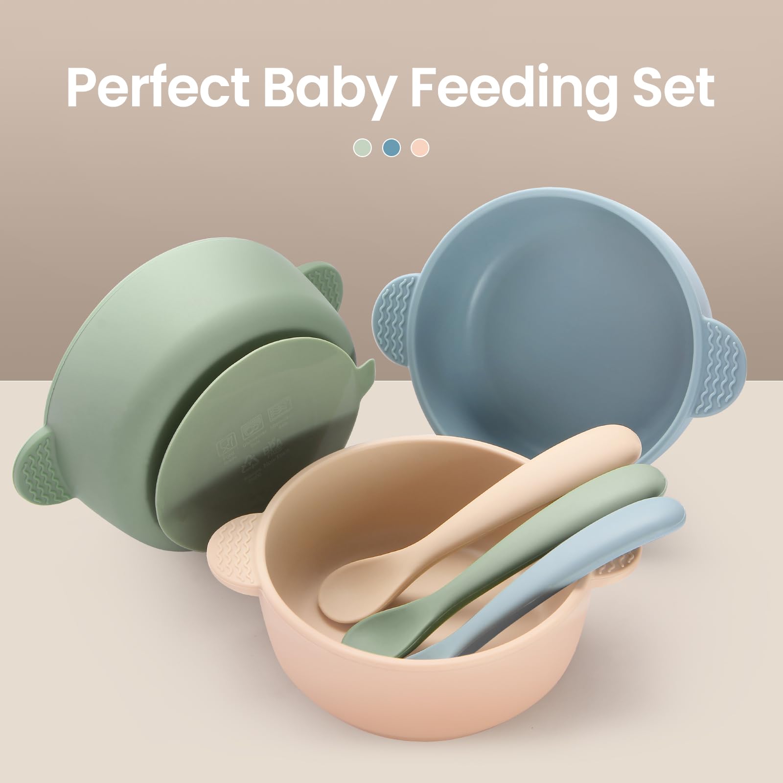 Silicone Baby Feeding Set