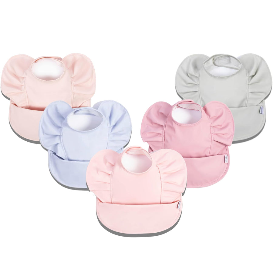 Waterproof Ruffle Smock Bib