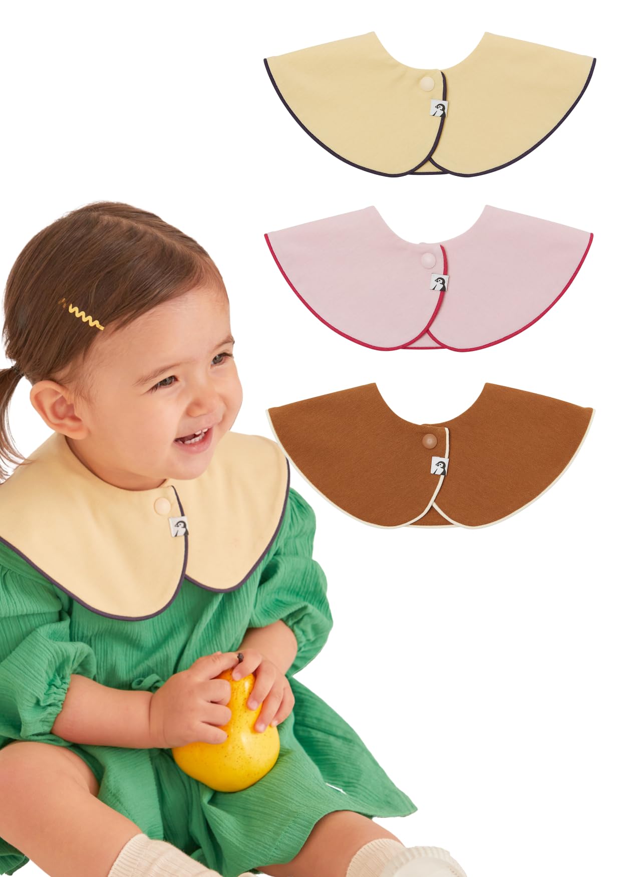 360° Baby Bib Set