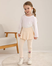 Girls Skirt Leggings Set