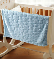 Baby Hearts Plaid Blanket
