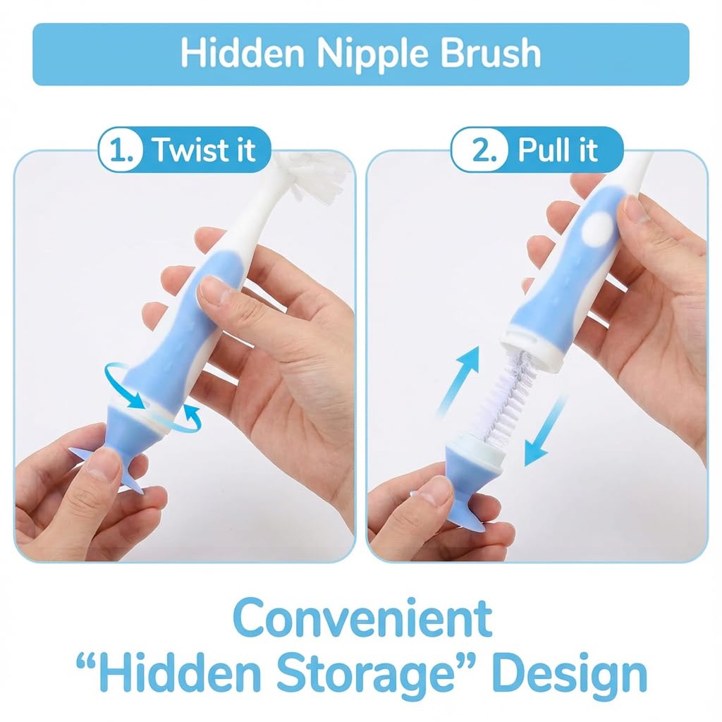 Baby Bottle Brush Set