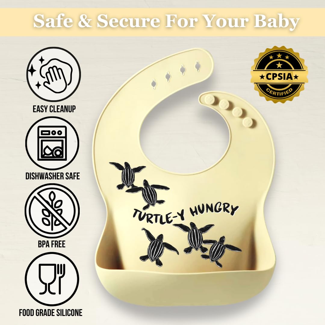 Sea Animal Silicone Baby Bib