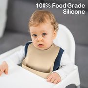Silicone Baby Bib Set