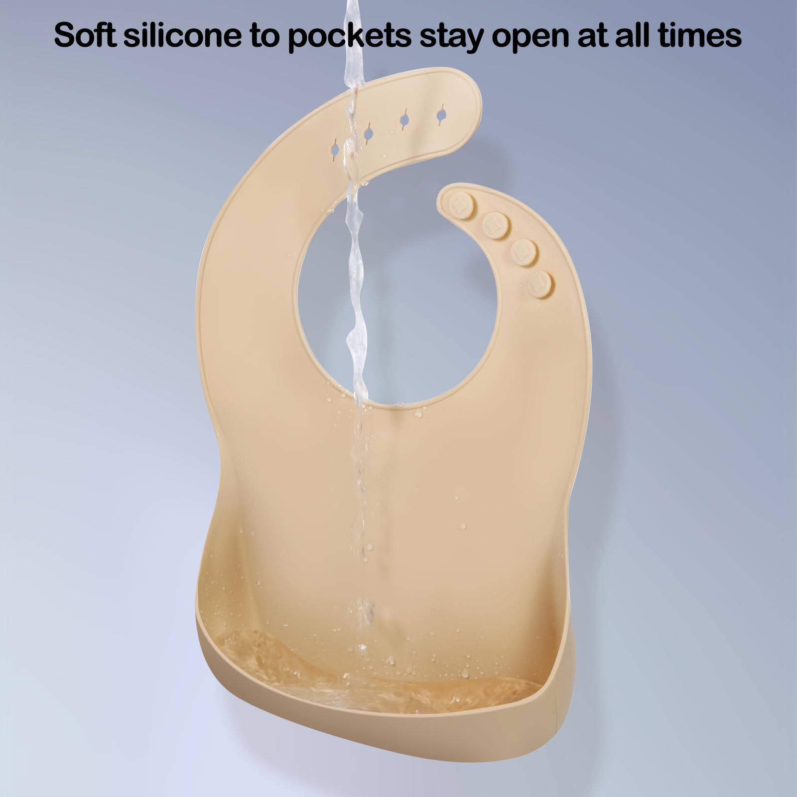 Silicone Baby Bib Set