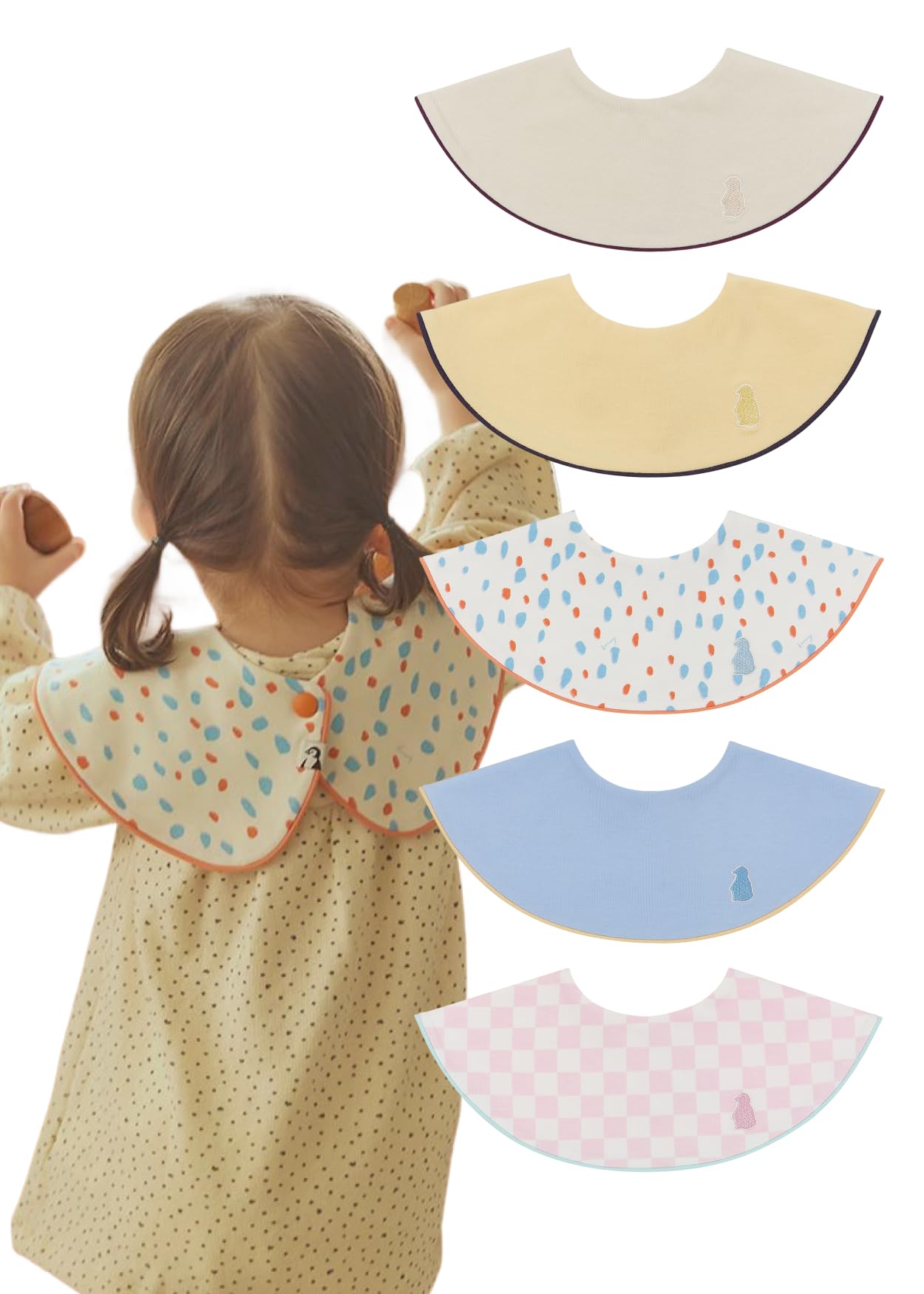 360° Baby Bib Set