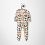 Bamboo Zip Footie Pajamas