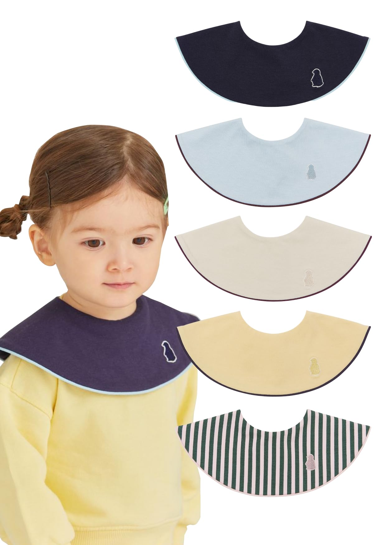 360° Baby Bib Set