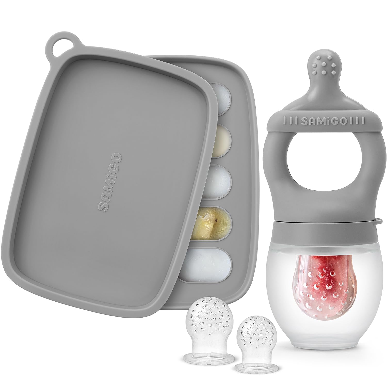Baby Fruit Feeder & Teether Set