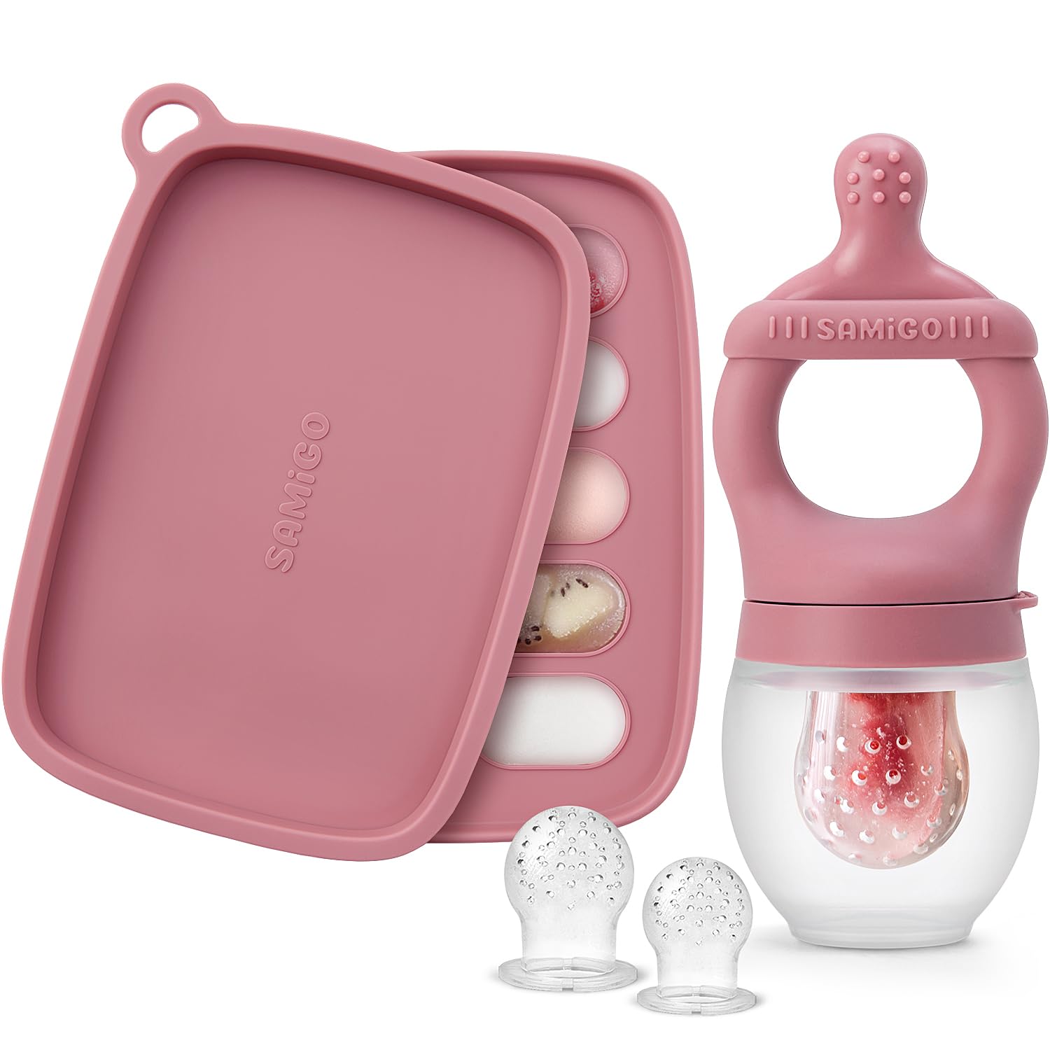 Baby Fruit Feeder & Teether Set