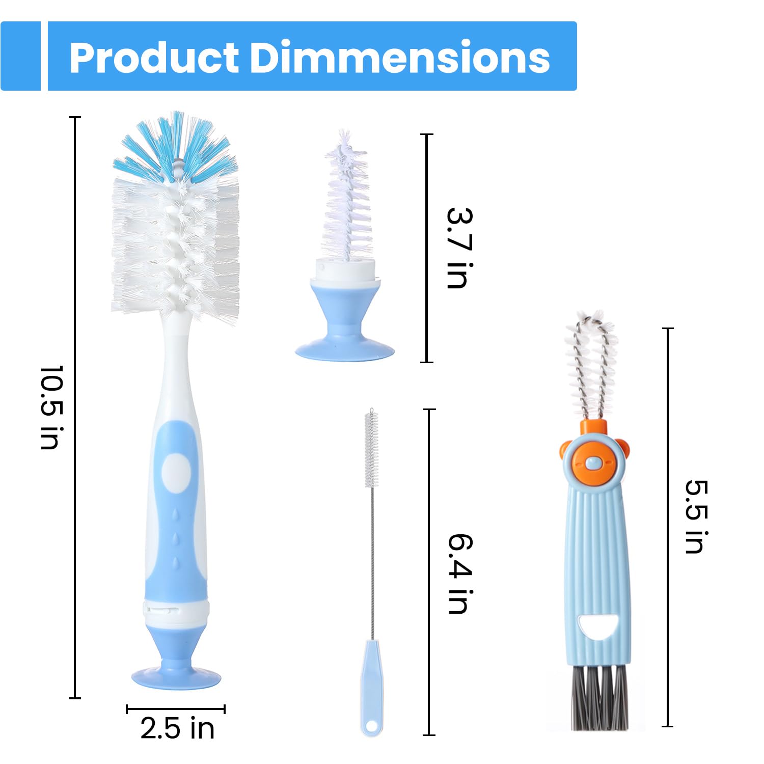 Baby Bottle Brush Set