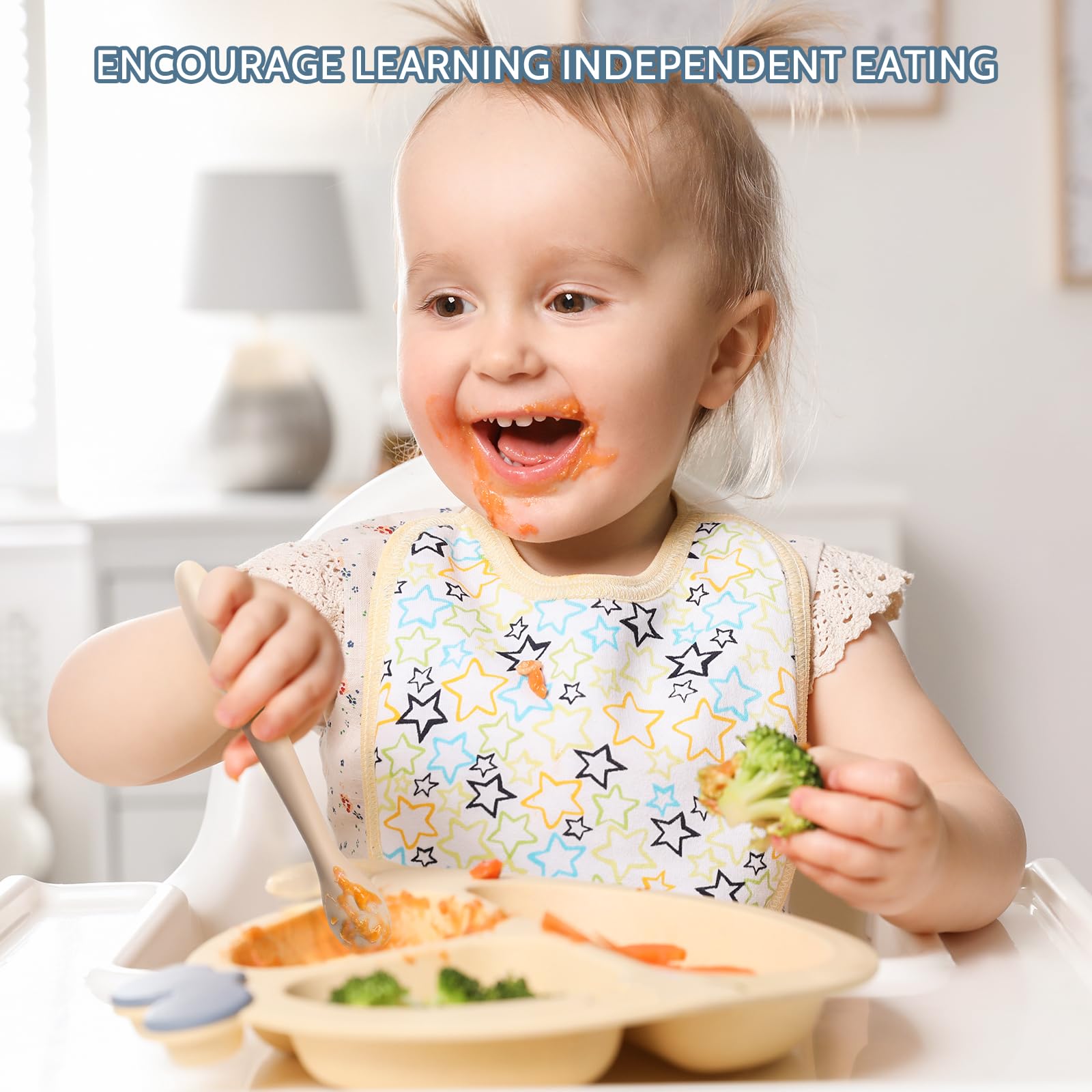 Silicone Baby Training Spoons
