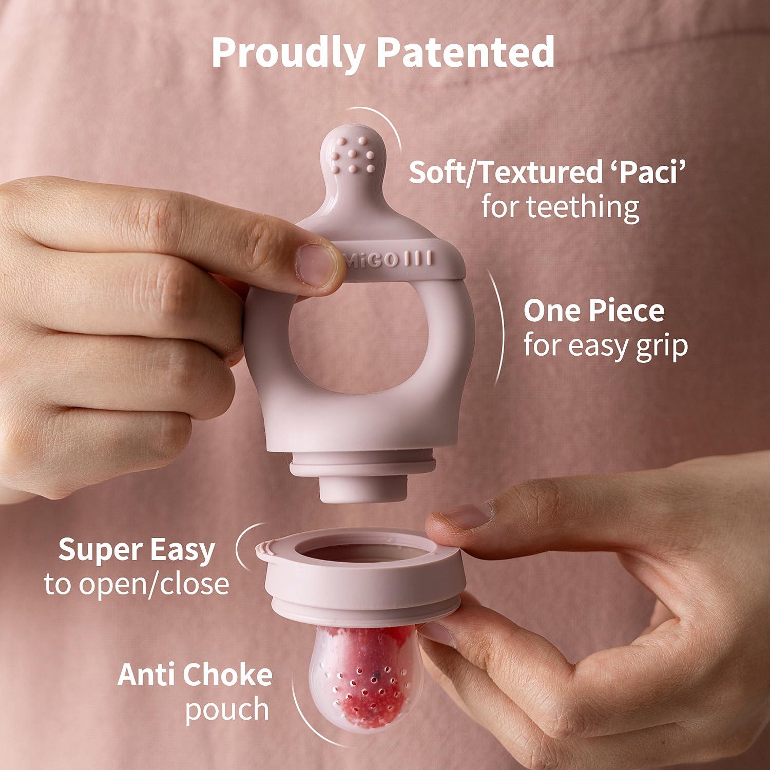 Baby Fruit Feeder & Teether Set