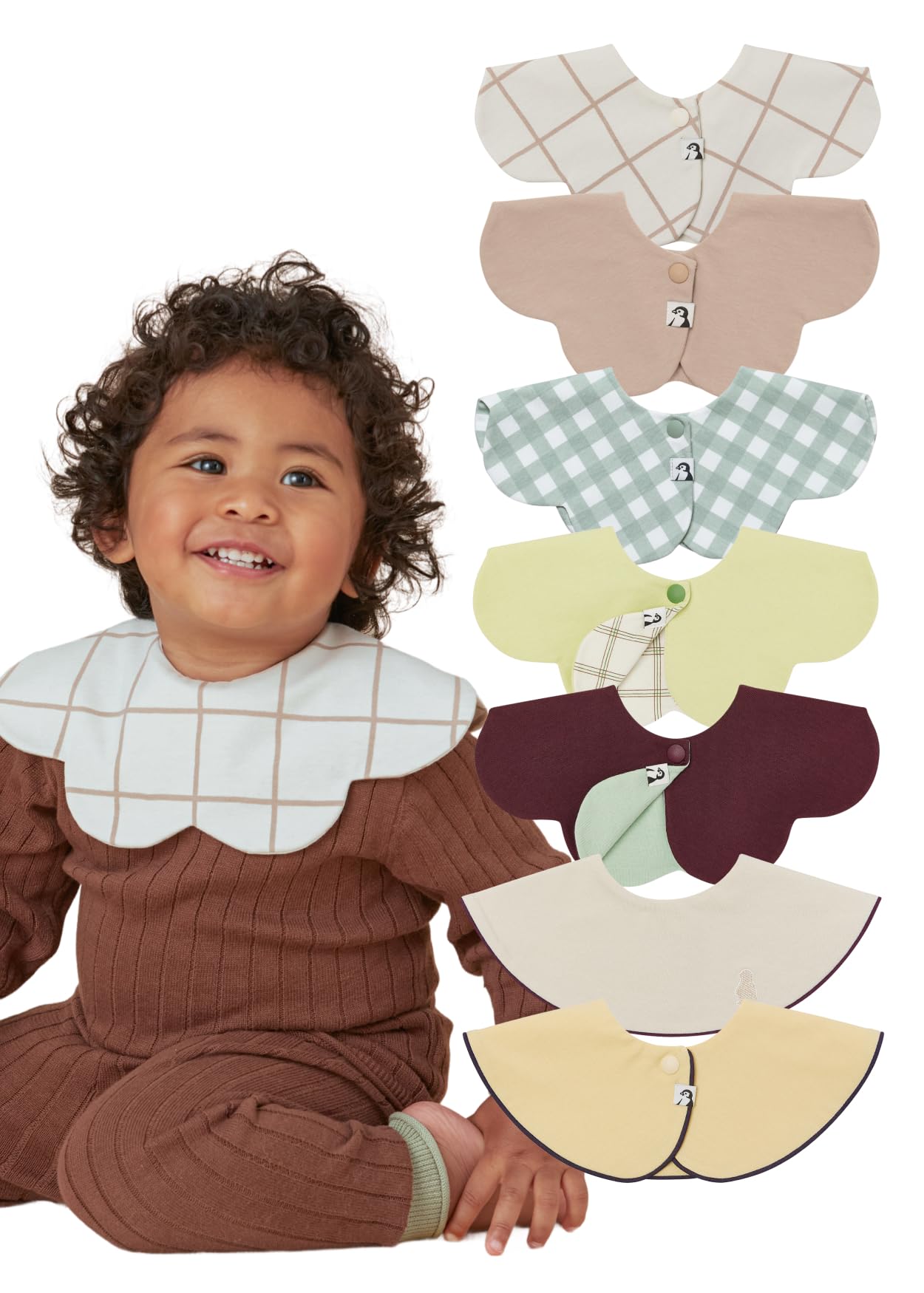 360° Baby Bib Set