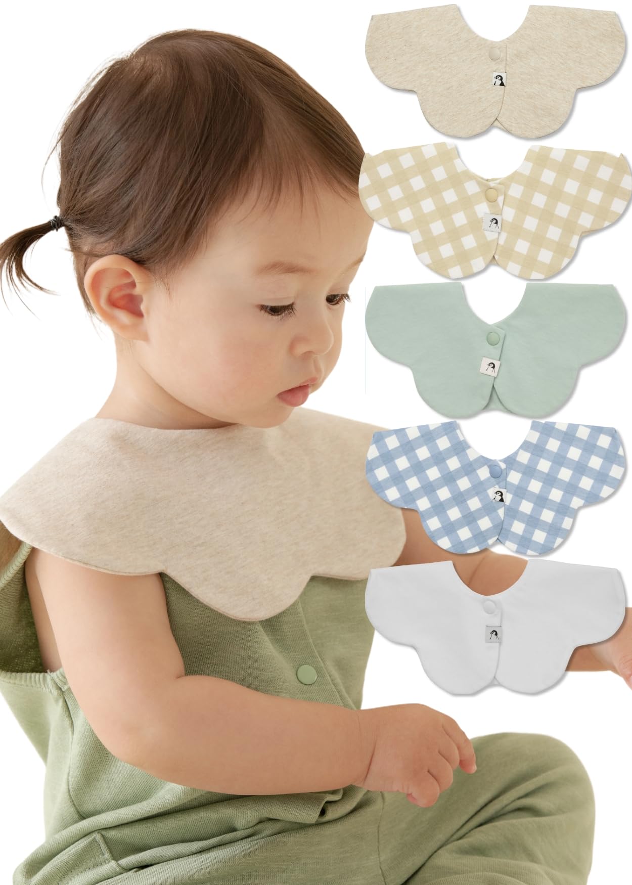 360° Baby Bib Set