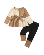 Toddler Girl Top & Leggings Set