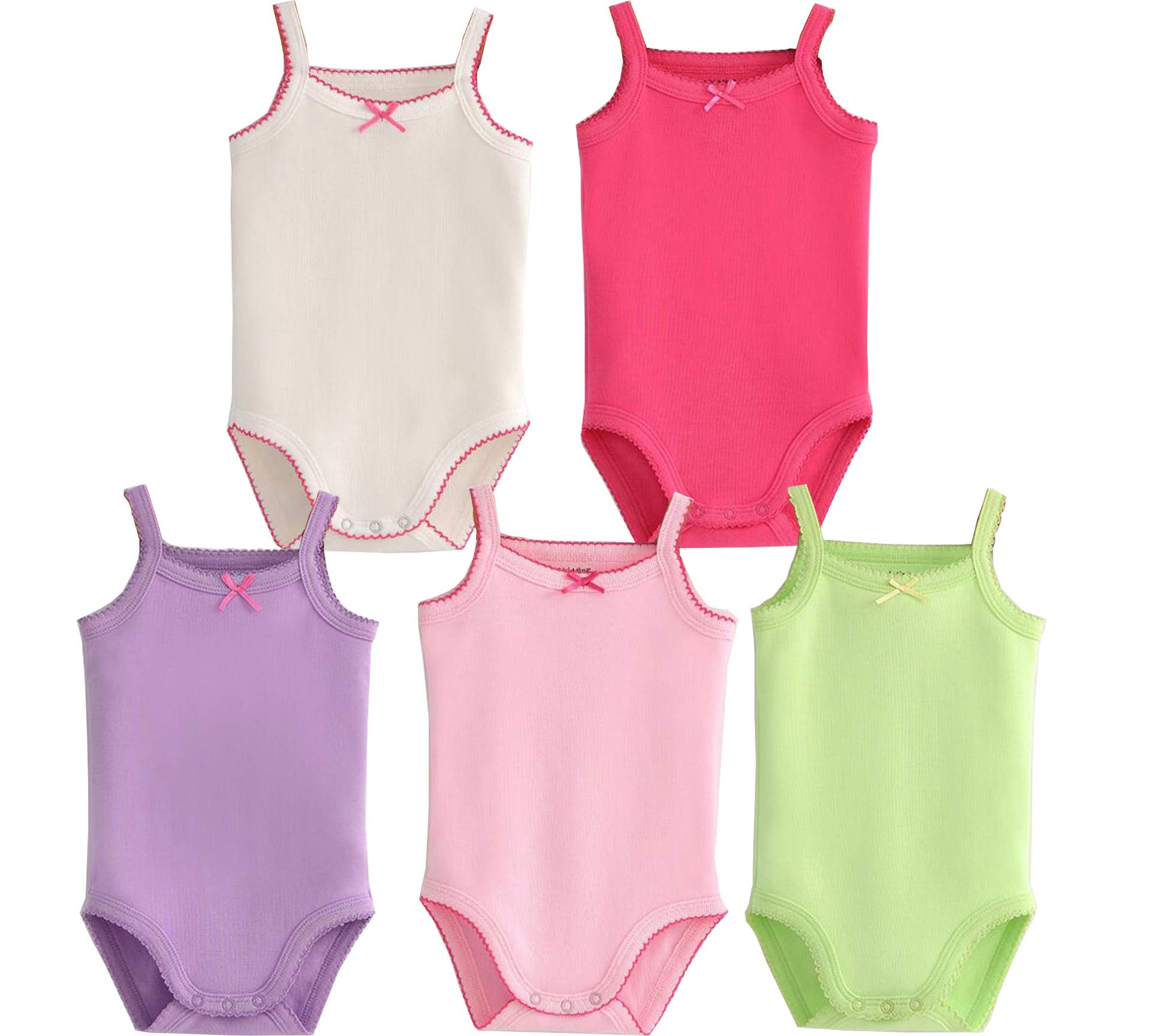 Baby Girl Tank Bodysuit Set