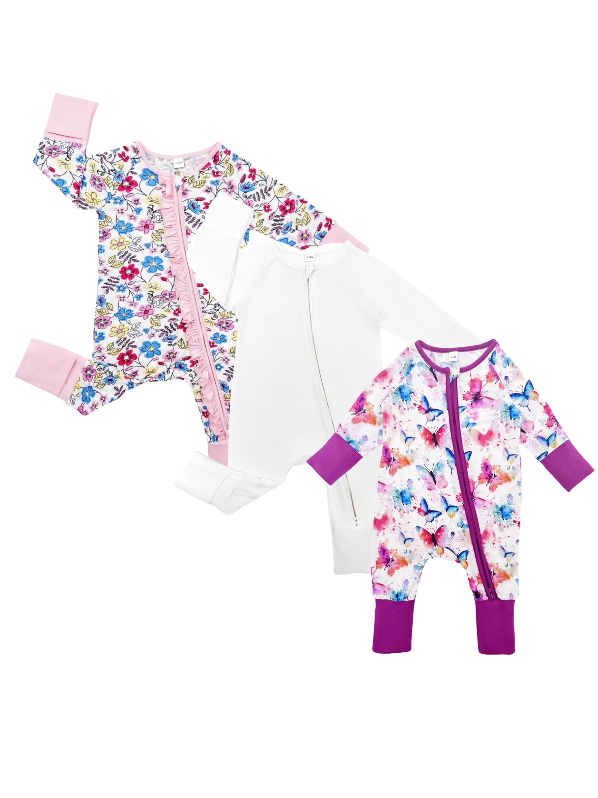 Bamboo Baby Footie Romper