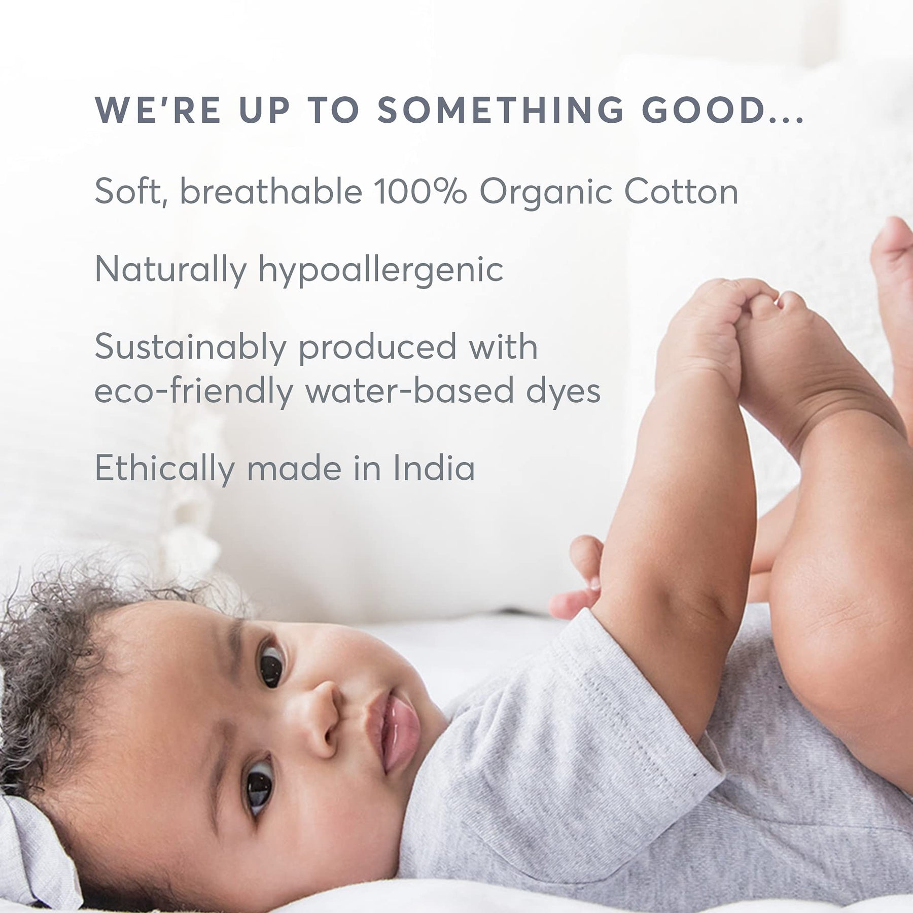 Organic Cotton Baby Joggers